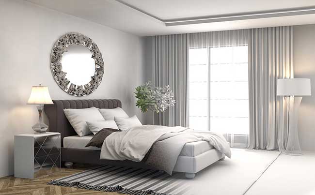 Rèm cửa hiện đại cho phòng ngủ