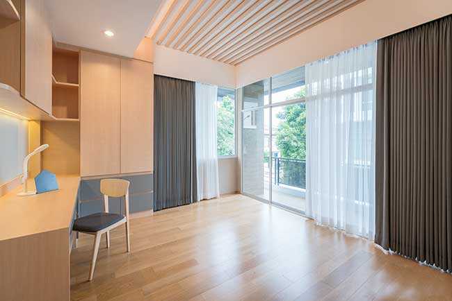 Rèm phòng ngủ 2 lớp thủ đức