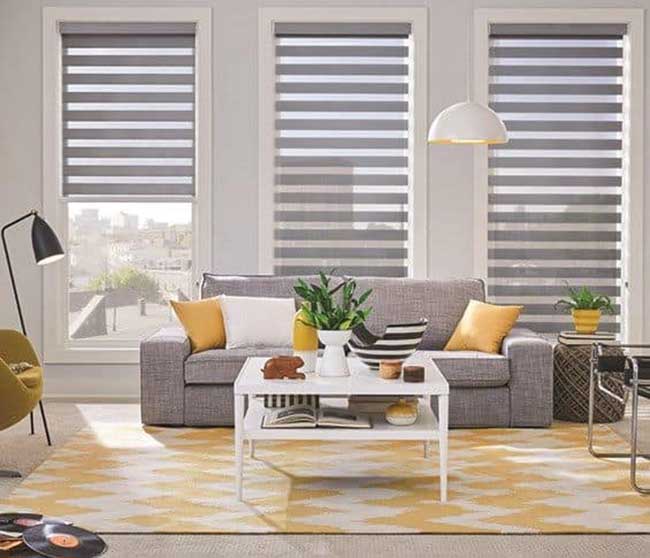 Rèm cửa sổ phòng khách hàn quốc