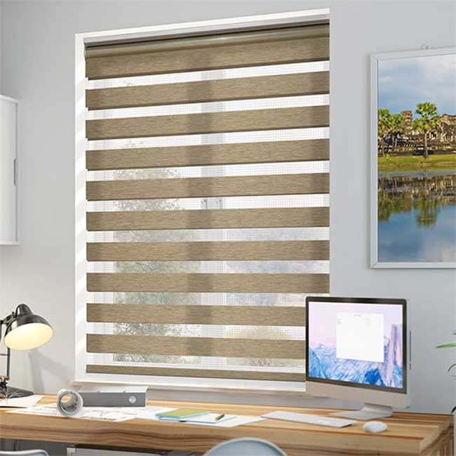 Rèm cầu vồng cho phòng làm việc sang trọng