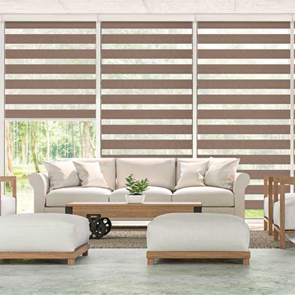 Rèm cầu vồng đẹp cho không gian phòng khách
