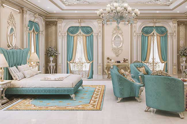 rèm phòng ngủ cổ điển