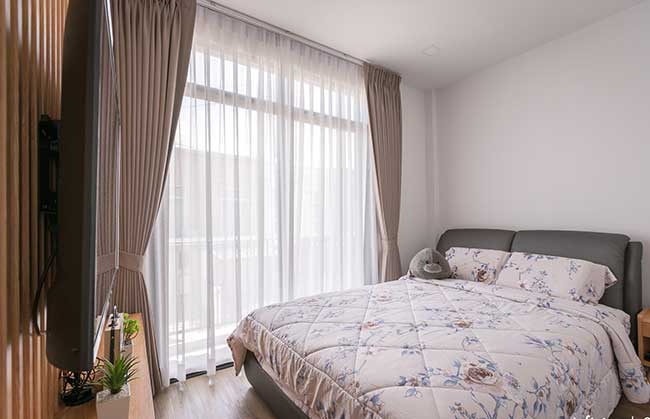 Rèm phòng ngủ chung cư Q2