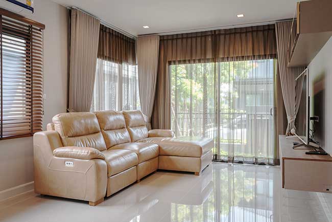 Rèm vải 2 lớp quận Tân Bình