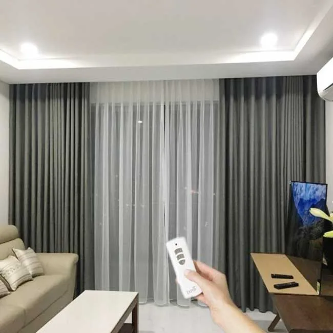 Rèm vải tự động cao cấp