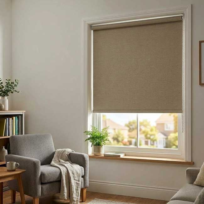 Rèm Cuốn Giảm Nhiệt Giúp Tiết Kiệm Điện Mùa Hè