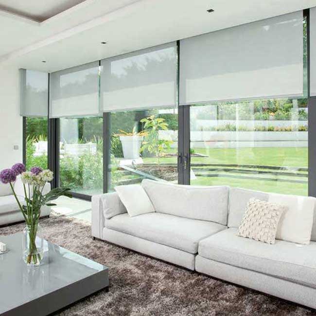 Rèm cuốn lưới cho không gian sang trọng