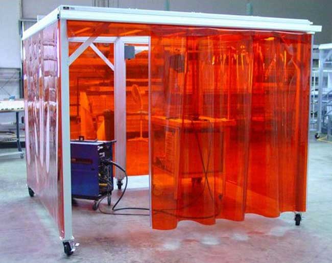 Rèm nhựa PVC chống tia hồ quang