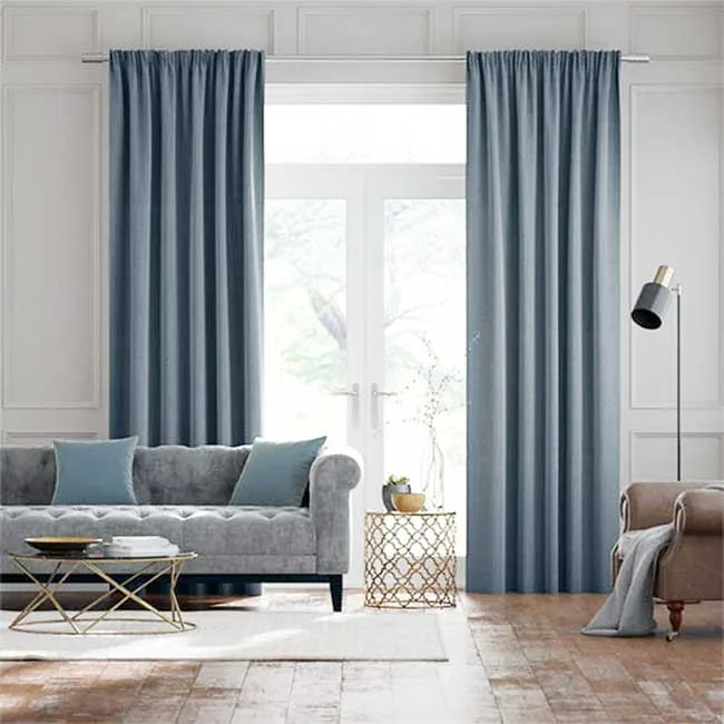 Rèm vải 2 lớp phòng khách