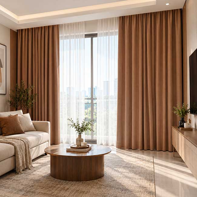 Rèm Vải Cửa Sổ Đẹp Cho Căn Hộ Chung Cư Hiện Đại