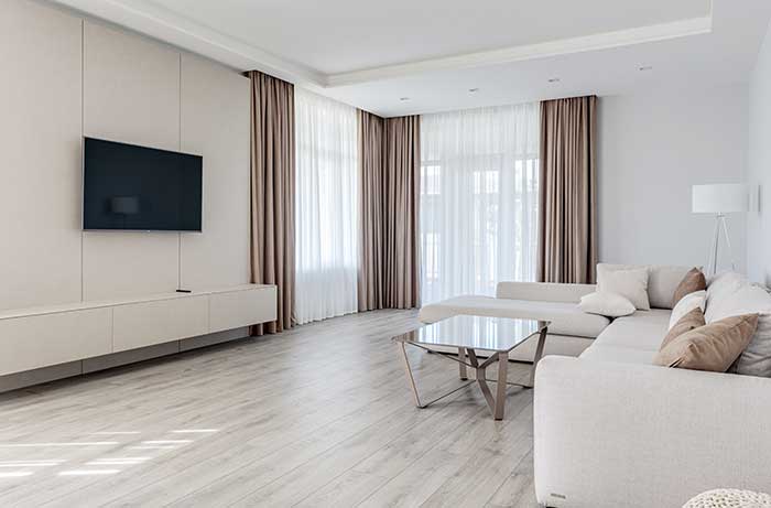 Điểm nhấn rèm cửa phòng khách