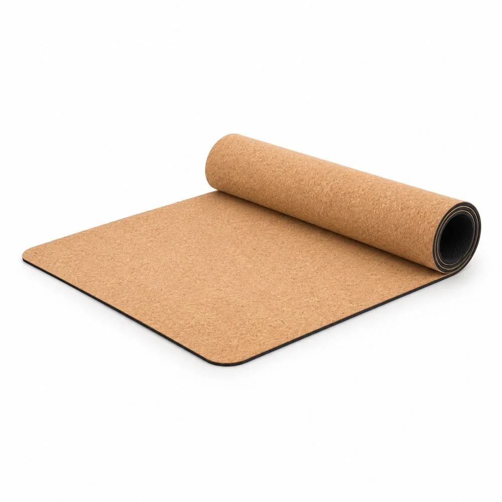 Thảm yoga mặt gỗ bần
